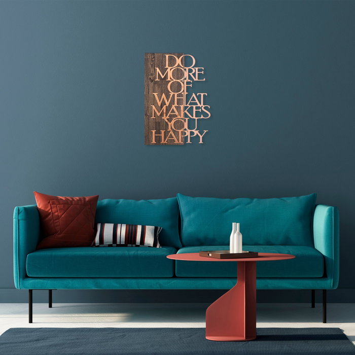 Wallity Do More Of What Makes You Happy - Copper